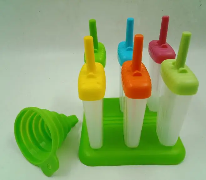 6 Pieces Popsicle Molds Ice Pop Maker