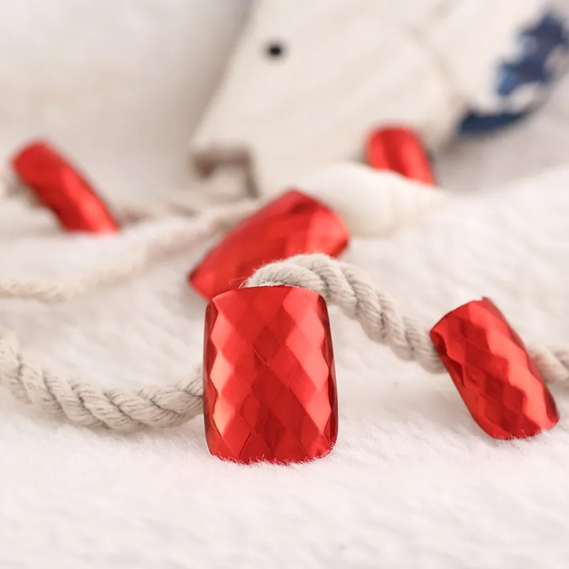 
Fashionable New Arrived Metal False Nails Golden Metallic Fingernails Plastic Nail Art 