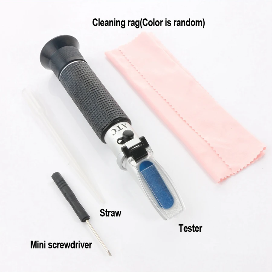 RZ Sea Salinity Refractometer meter salt water concentration Aquarium Handheld tool Mariculture Breeding Gravimeter 0~10%RZ118