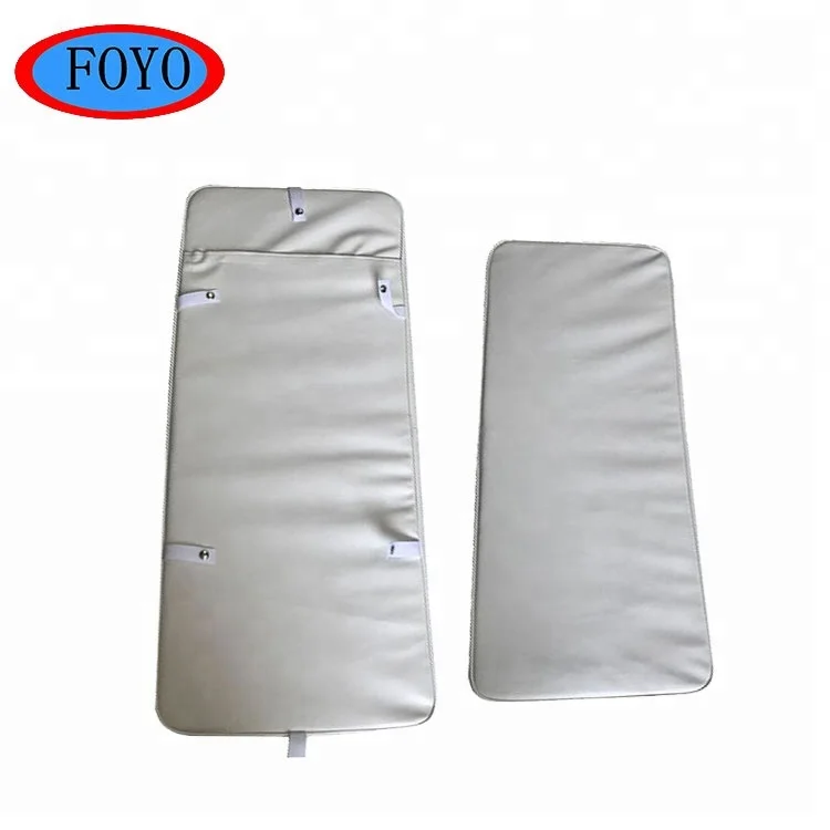 China factory price white boat hardware supplies marine bench cushion with white color