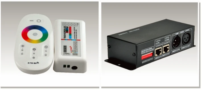 Amplifiers CCT adjustable wireless Touching remote Controller 0-10V remote  Led controller WIFI RGB Remote DMX 12V 24V