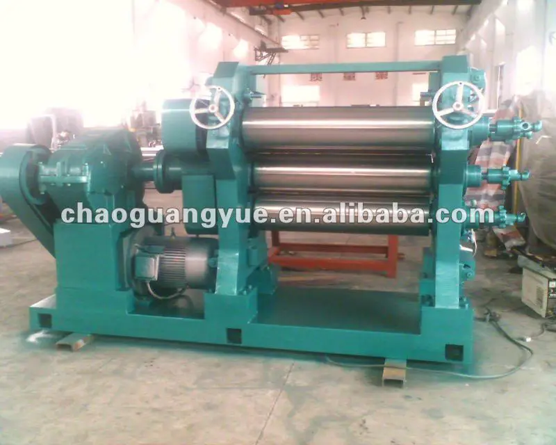 PLC control Roller Rubber calender