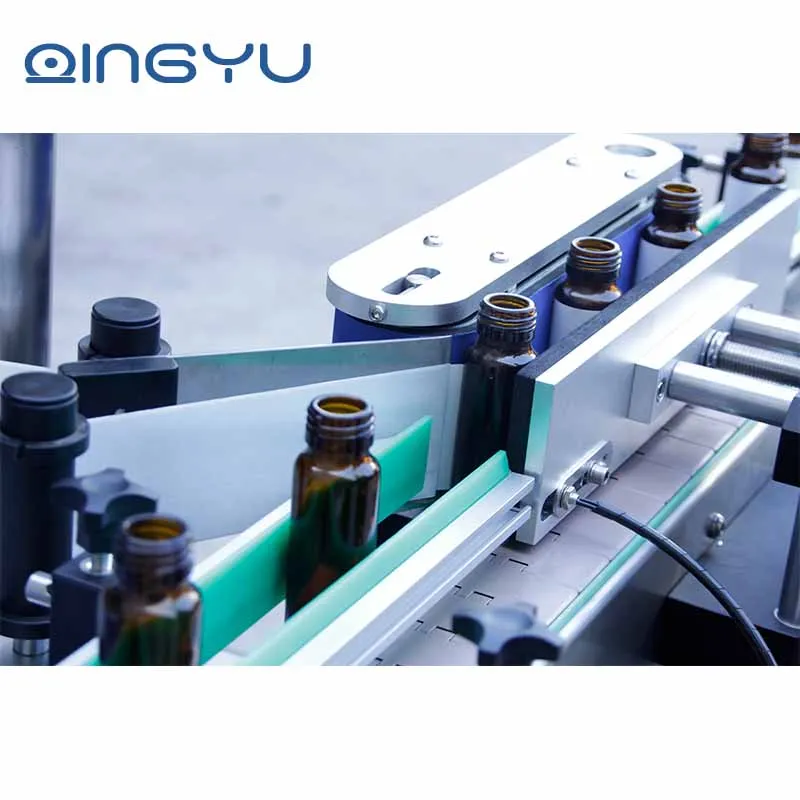 
High speed Automatic flat square bottle bopp labeling machine for detergent bottle 