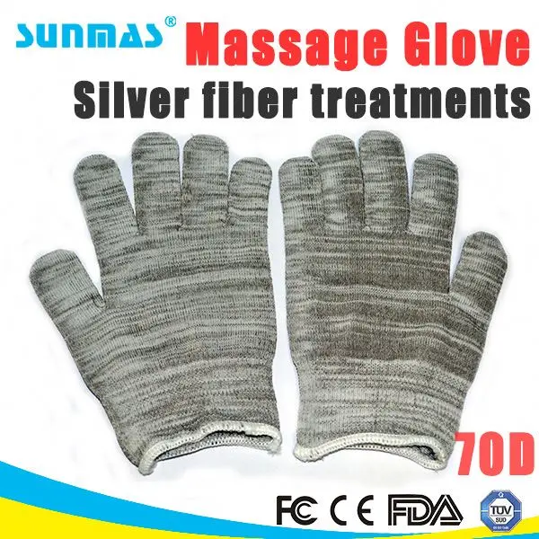 Sunmas DS-G101  portable hot acupuncture cellulite massager fiber mittens
