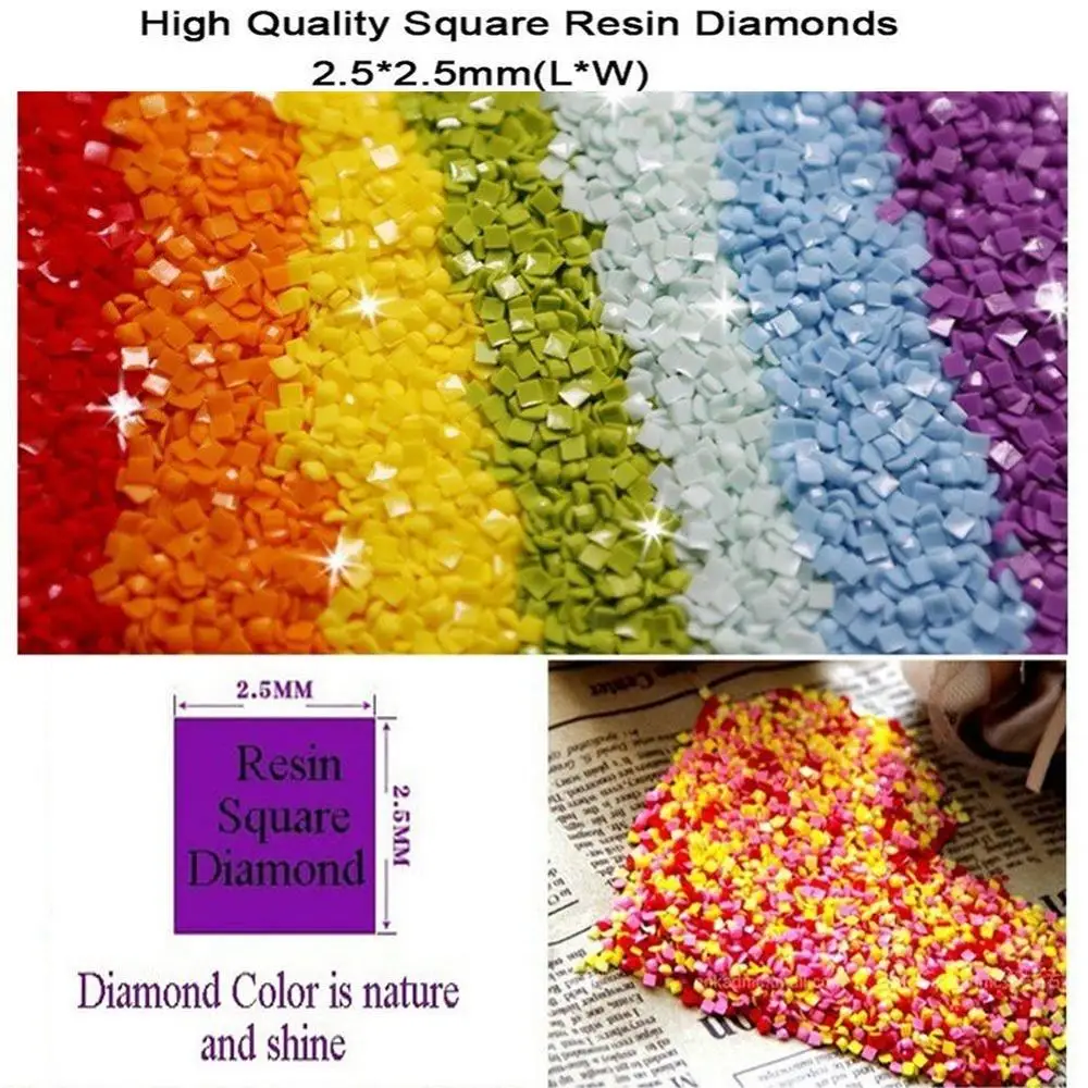 5D Full Drill Diamond Painting Crystal Embroidery Rhinestone Pictures Elephant Animals for Home Wall Decor Mosaic