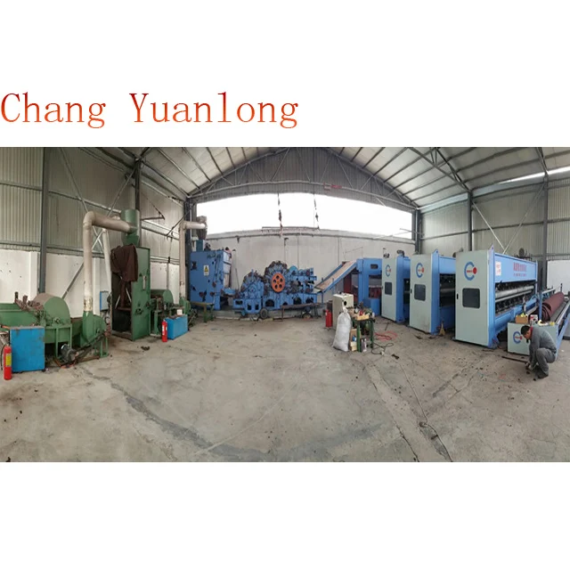 Disposable carpet production line