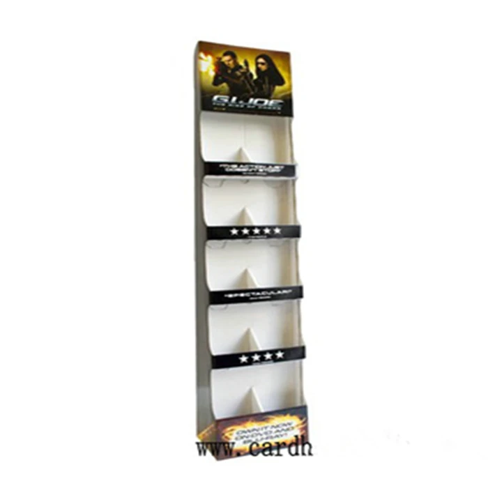 2024 HOT New Free New Custom Design High Quality Promotion Recyclable Cardboard Dvd Stand