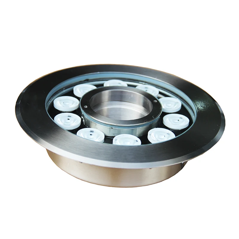 Artificial waterfalls commercial dmx control 9w 12 volt submersible led fountain lights