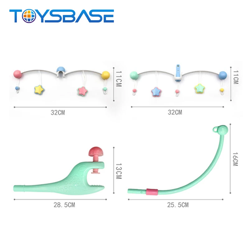 Сенсорный пластиковый вращающийся колокольчик, детская игрушка