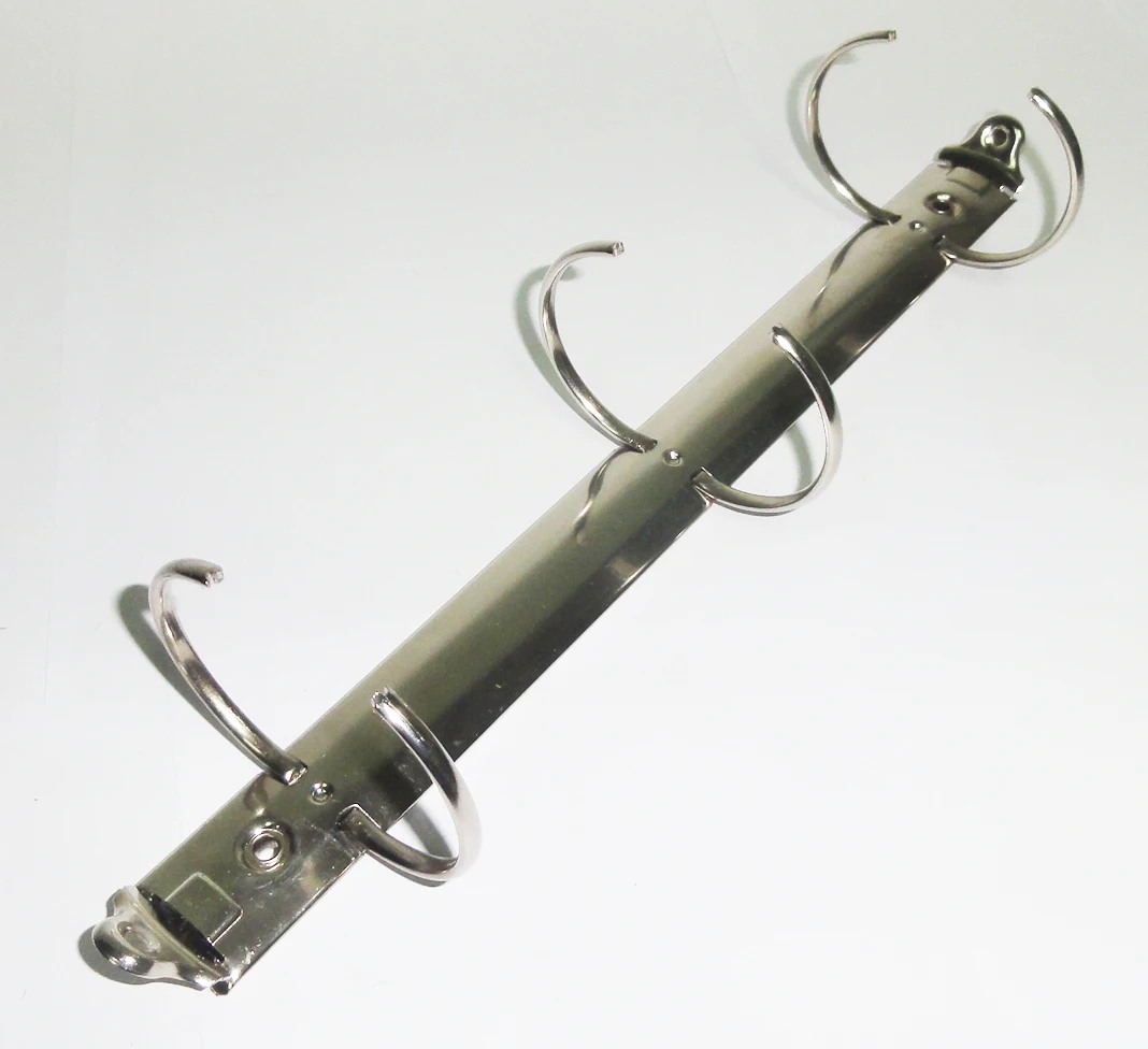 Supply metal 3 ring a5  binder mechanism  A5 paper office file folder  binder mechanism