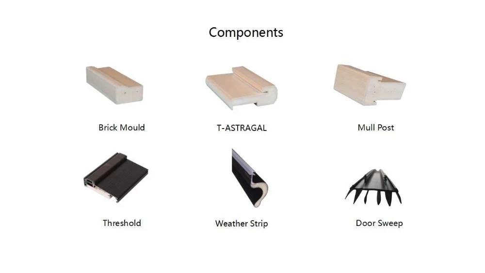 Flush 5Lite  fiberglass swing exterior door