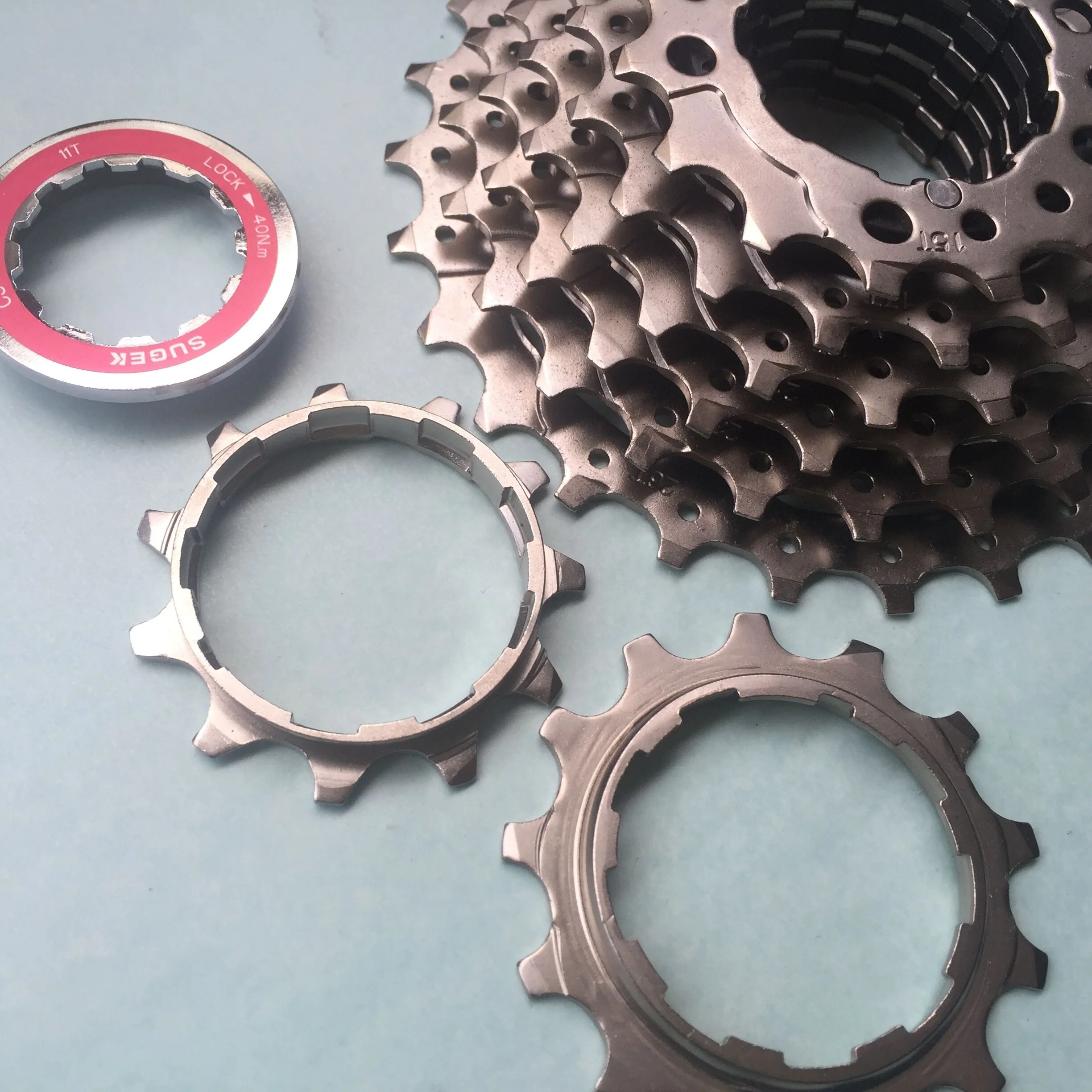 Road Bike Bicycle Parts 8S 9S 10S 11S Speed Freewheel Cassette Sprocket 11- 34T Compatible for Road Bike