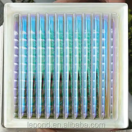 Colored solid glass block/Crystal glass brick For flooring