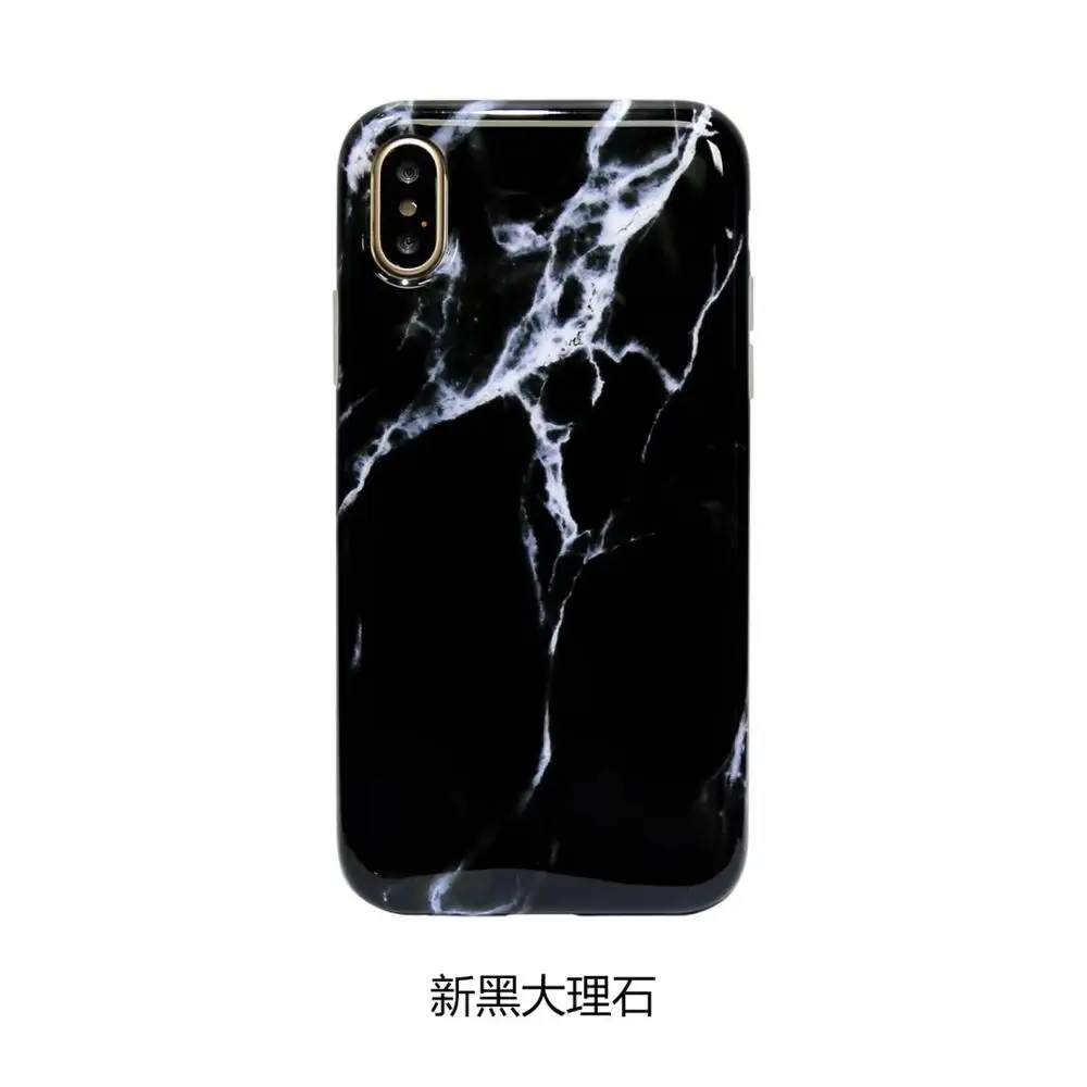 
Wholesale mobile phone cases tpu nature marble phone case for iphone X 8 8plus 6s, luxury smartphone glossy marble case 