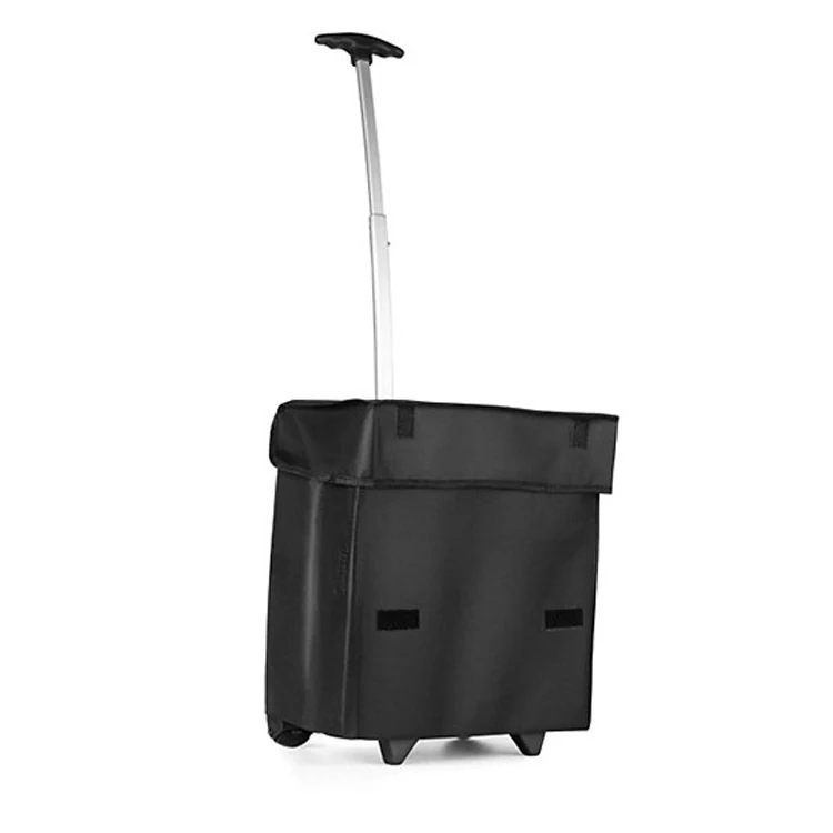 Складная сумка-тележка 600D из ткани Оксфорд с простой ручкой