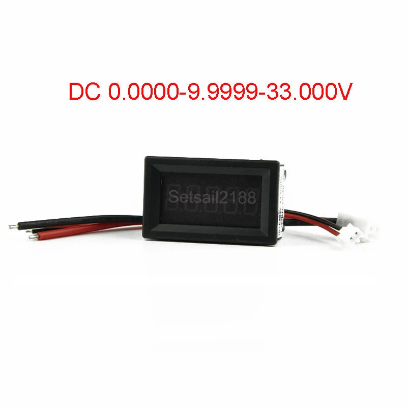 Digital DC 5 digit Voltmeter  BY536V DC 0-9.9999V-33.000V 33V LED Voltage Volt Panel Meter Tester