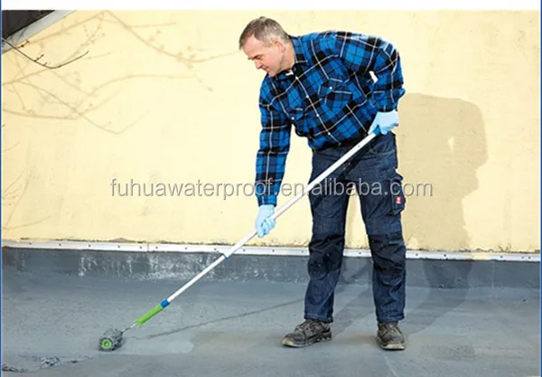 Жидкие водостойкие материалы для кровельного покрытия JS композитная водостойкая краска для цемента