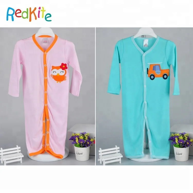 Autumn Spring children clothes Soft Cotton Long Sleeve Jumpsuit baby Pajamas