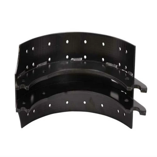 chinese truck parts semi-met and metal auto brake shoe lining material