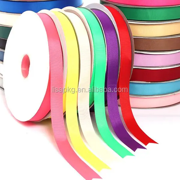 Ribbon factory customize custom printed grosgrain ribbon