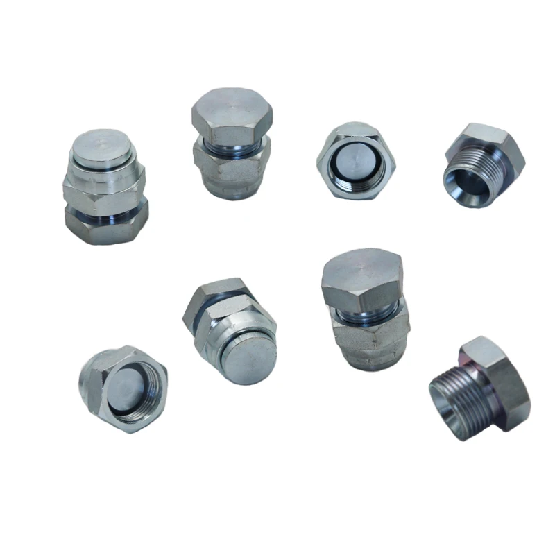 Гидравлические заглушки и колпачки BSP для адаптера из углеродистой