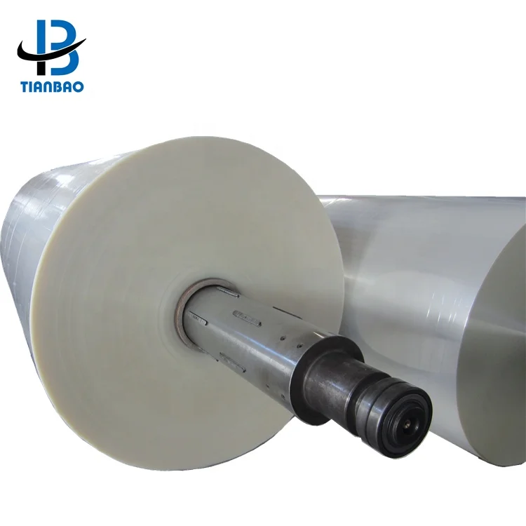 BOPP Film In Transparent Clear Plastic Film Clear Mylar Film Roll