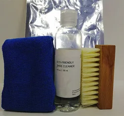 Wholesale Natural Sports Shoes Suede Sneaker Cleaner Care Brush Kit Liquid