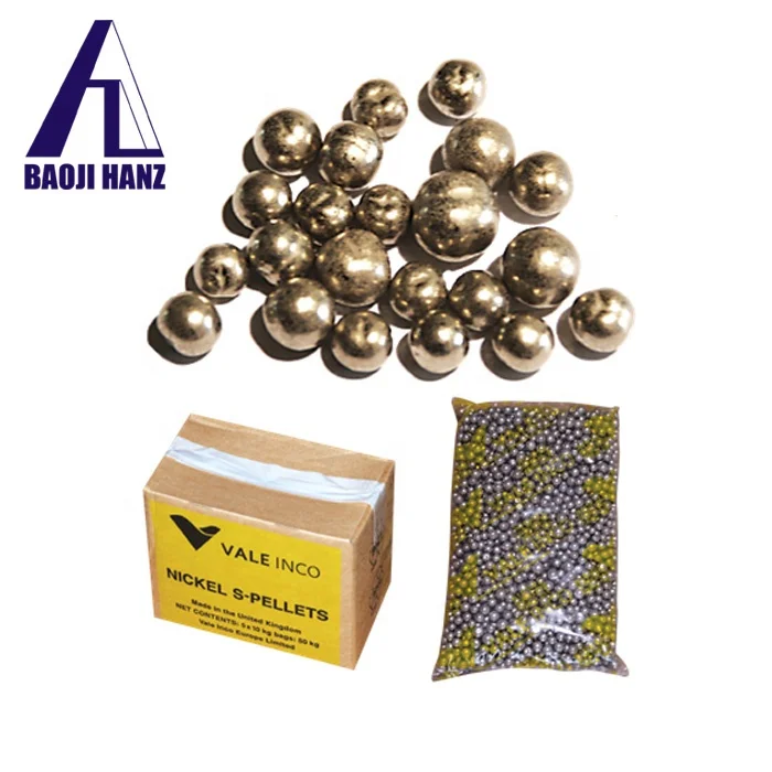 Sulfer content Nickel Pellets granules for metal catalyst