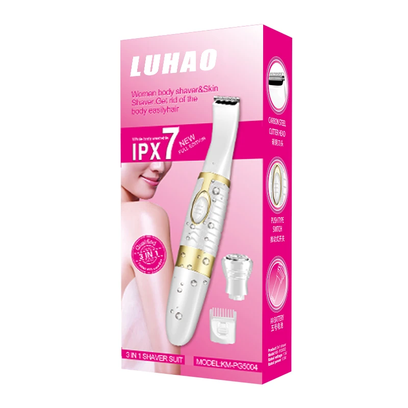 Новое поступление бритва kemei lady мини-бритва для лица