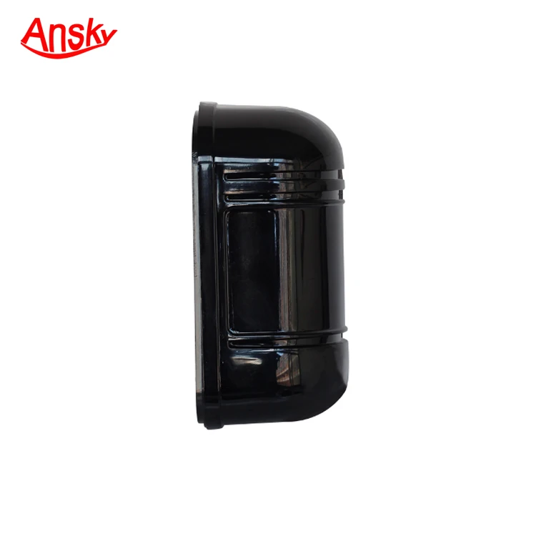 Indoor/Outdoor Invisible Barrier Dual Beam IR Alarm Sensor 100m Infrared Detector