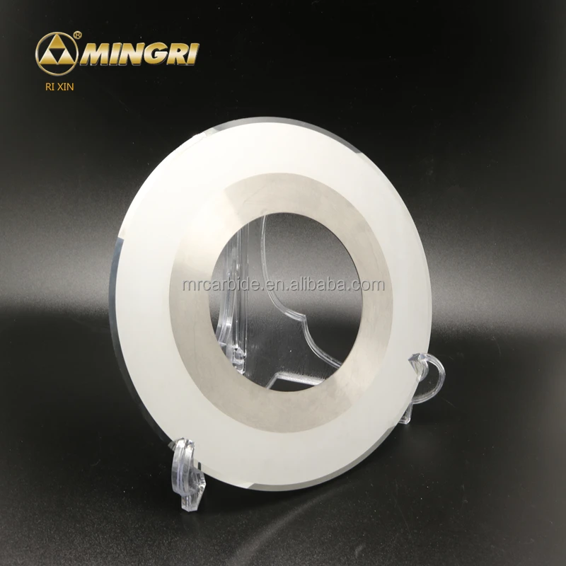 Long service life tungsten carbide cardboard paper corrugated knifes