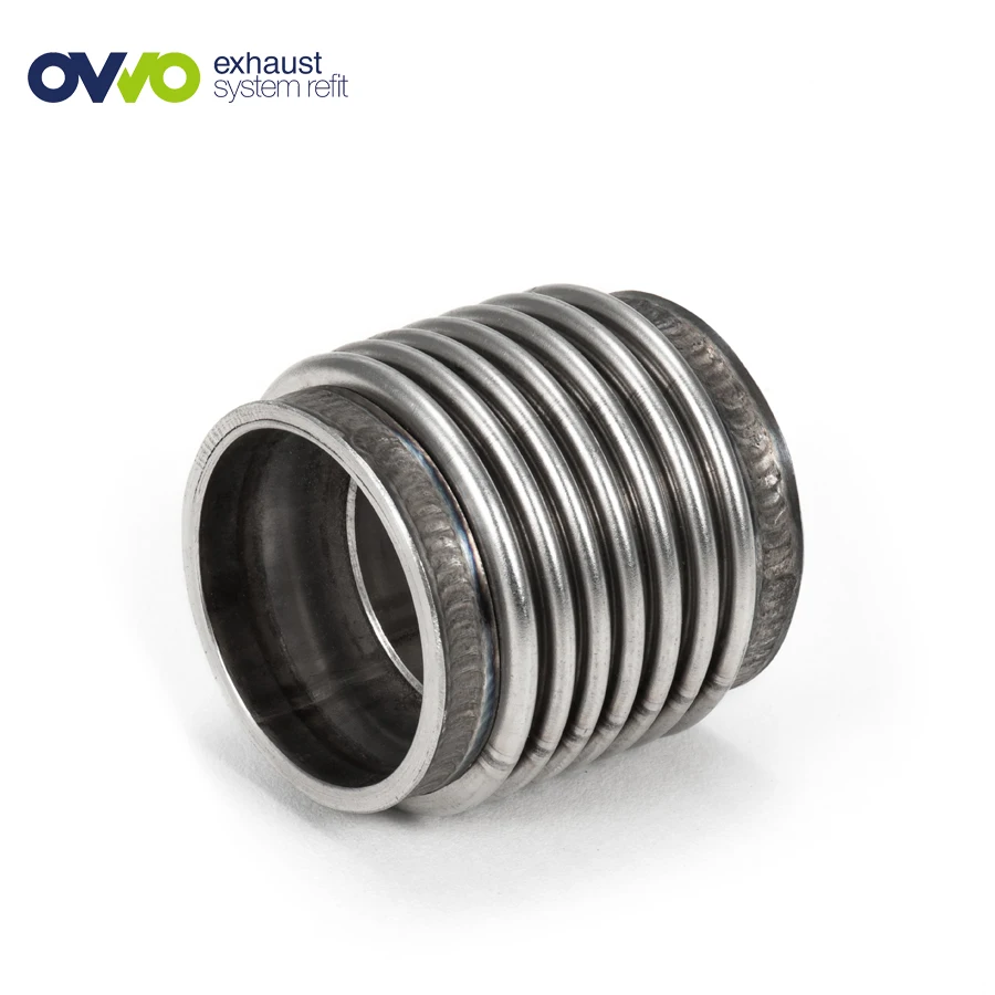 Double Layer strong engine 304 Stainless Steel Exhaust Bellows