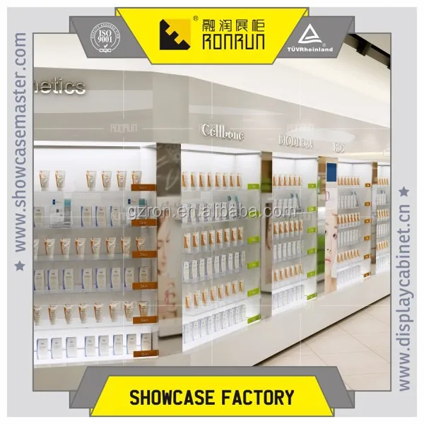 china cosmetic kiosk manufacturer ,cosmetic showcase for lady
