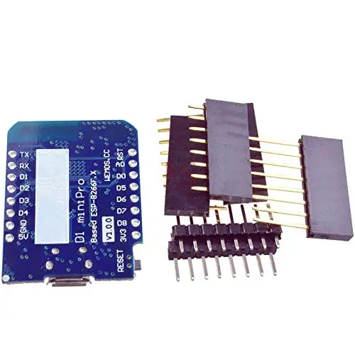 WEMOS D1 Mini Pro 16M Bytes External Antenna Connector NodeMCU ESP8266  WiFi IOT Development Board with Pins