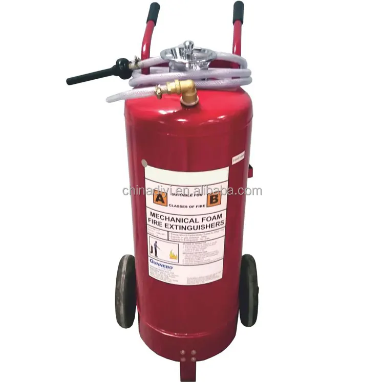Огнетушитель на колесиках из вспененного материала 50 л с сертификатом CE ISO на Филиппинах