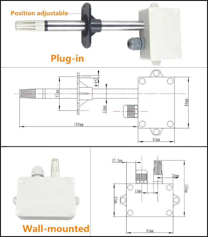 DT200 high-tech water temperature sensor