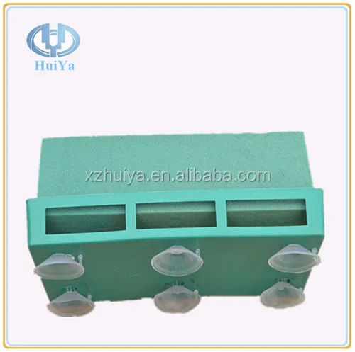 HY-CF1 22.5*10.5*7.5cm Wholesale Floral Foam Brick with Tray