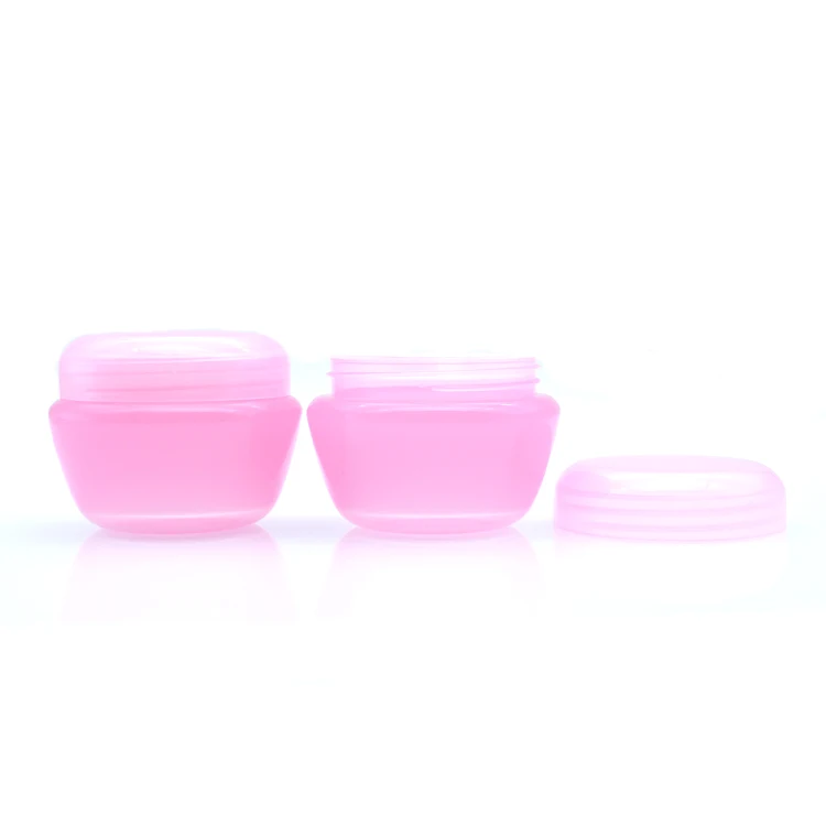 5ml 10ml 20ml 30ml 50ml 5g 10g 20g 30g 50g mushroom shape plastic makeup cream jar plastic jar for cosmetic