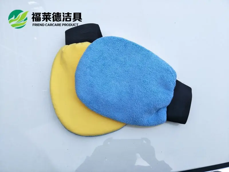 Microfiber Premium use for Car Wood Furniture & Glass Car Wash Mitt