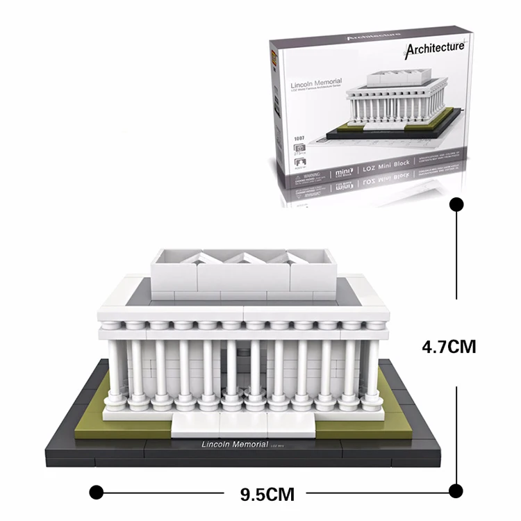 Customize Loz children little constructor diy craft puzzle assembly toy bricks