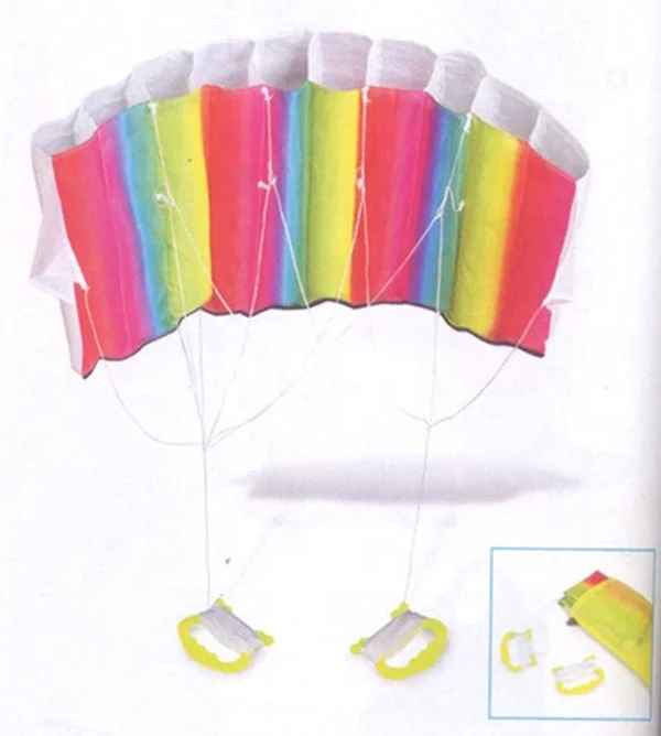 customized easy fly parachute inflatable power kite