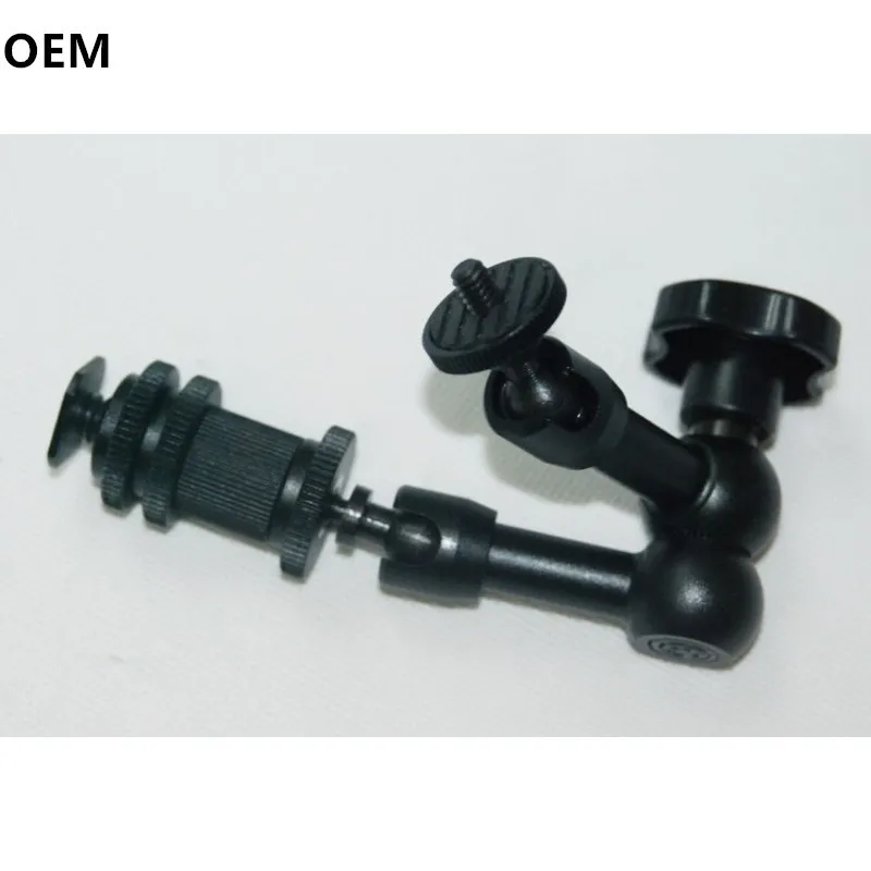 Фрикционный артикулирующий кронштейн F14412, 7 дюймов, разъем горячий башмак, винт 1/4 дюйма для цифровой зеркальной камеры, ЖК-монитора LED Li