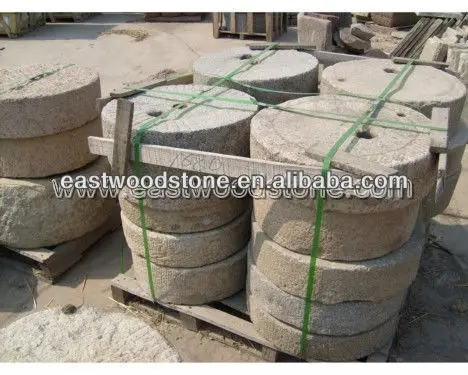 old granite millstones/grinding millstone/used millstone