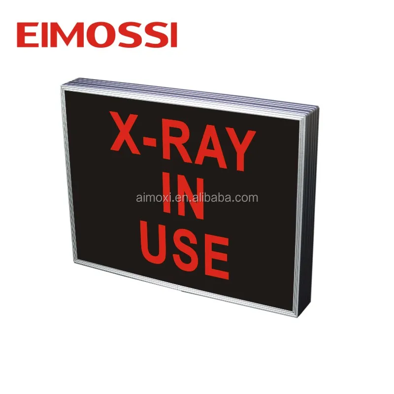 veterinary x-ray equipment LED x-ray in use sign