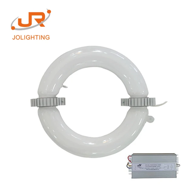 highbay induction lamps with circular tube lighting fitting