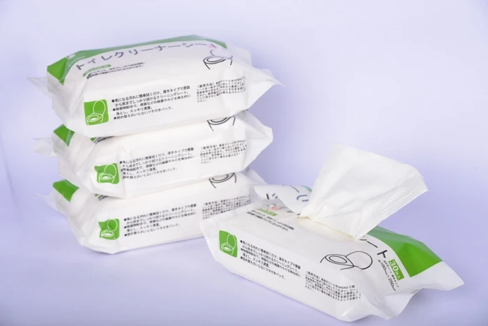 Privete label eco-friendly anti-bacterial bathroom and toilet seat wet wipes