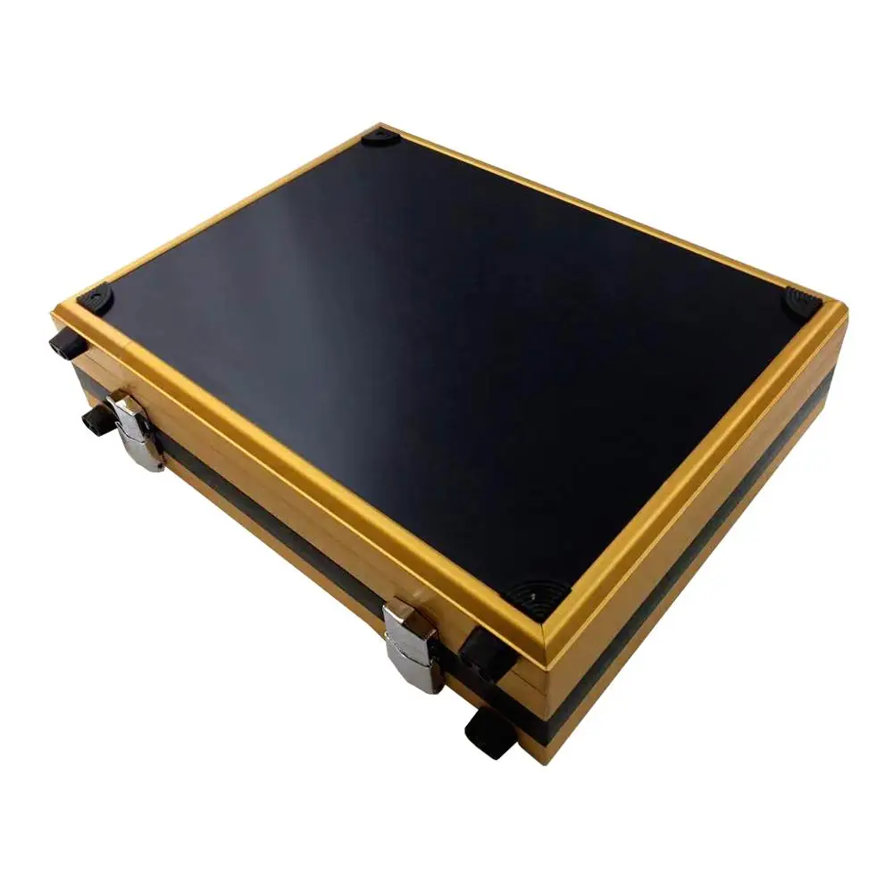 custom Patented hard shell aluminum briefcase jewelry watch brief case tool box