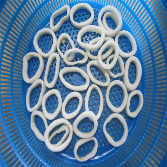 Frozen blanched Squid Ring IQF ilex argentines todarodes for sell