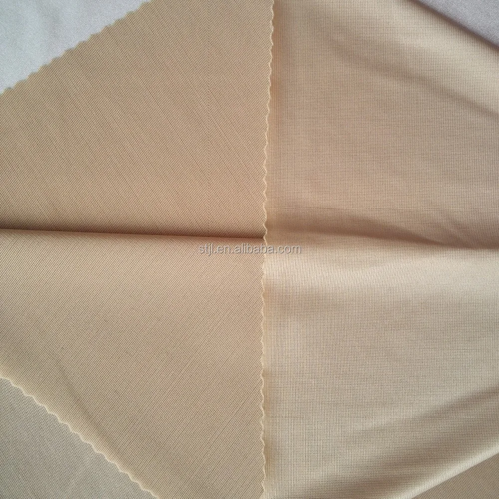 Semi gloss 30/70 spandex nylon suede fabric for shapewear fabric, tightwear nylon spandex suede fabric