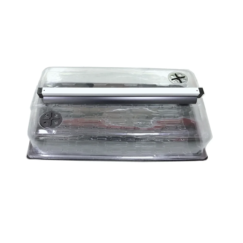 
mini greenhouse kit seedlings pots cutting plant propagation dome trays microgreen tray 